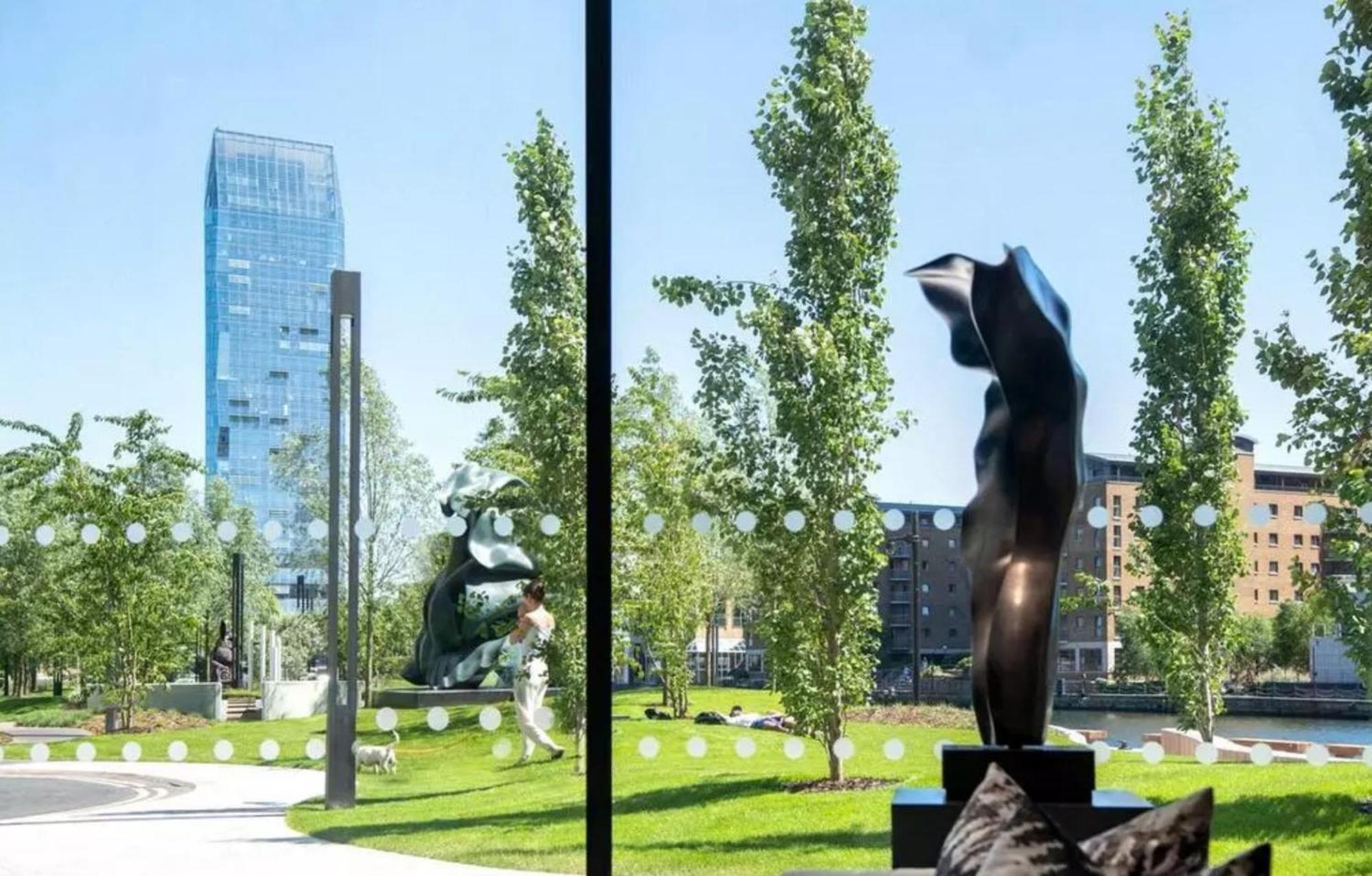 Two Bedrooms Penthouse One Park Drive, Canary Wharf London Ngoại thất bức ảnh