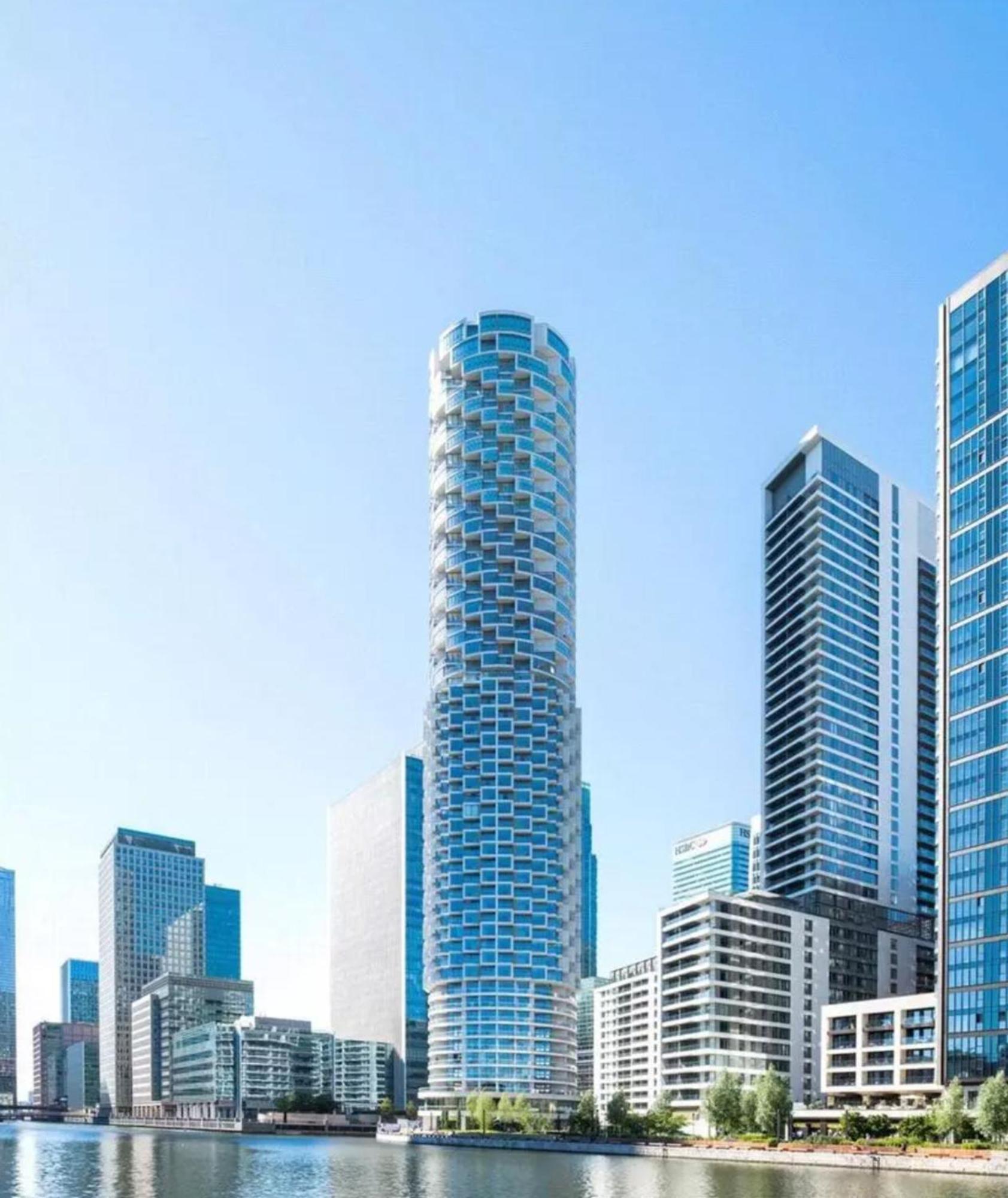 Two Bedrooms Penthouse One Park Drive, Canary Wharf London Ngoại thất bức ảnh